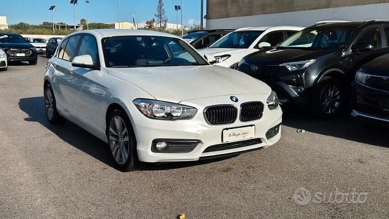 Usata BMW 116 116 CV (85 kW) 2017 Bianco Utilitaria