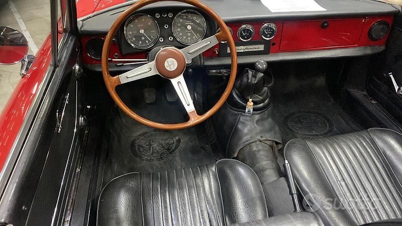 Usata Alfa Romeo Spider 1970 Rosso Cabrio