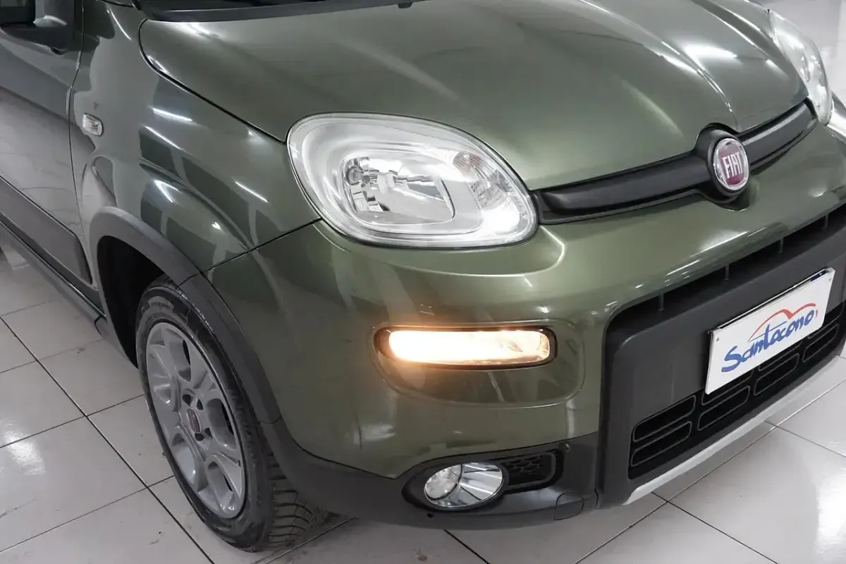 Usata Fiat Panda 4x4 S 75 CV (55 kW) 2014 Verde Utilitaria