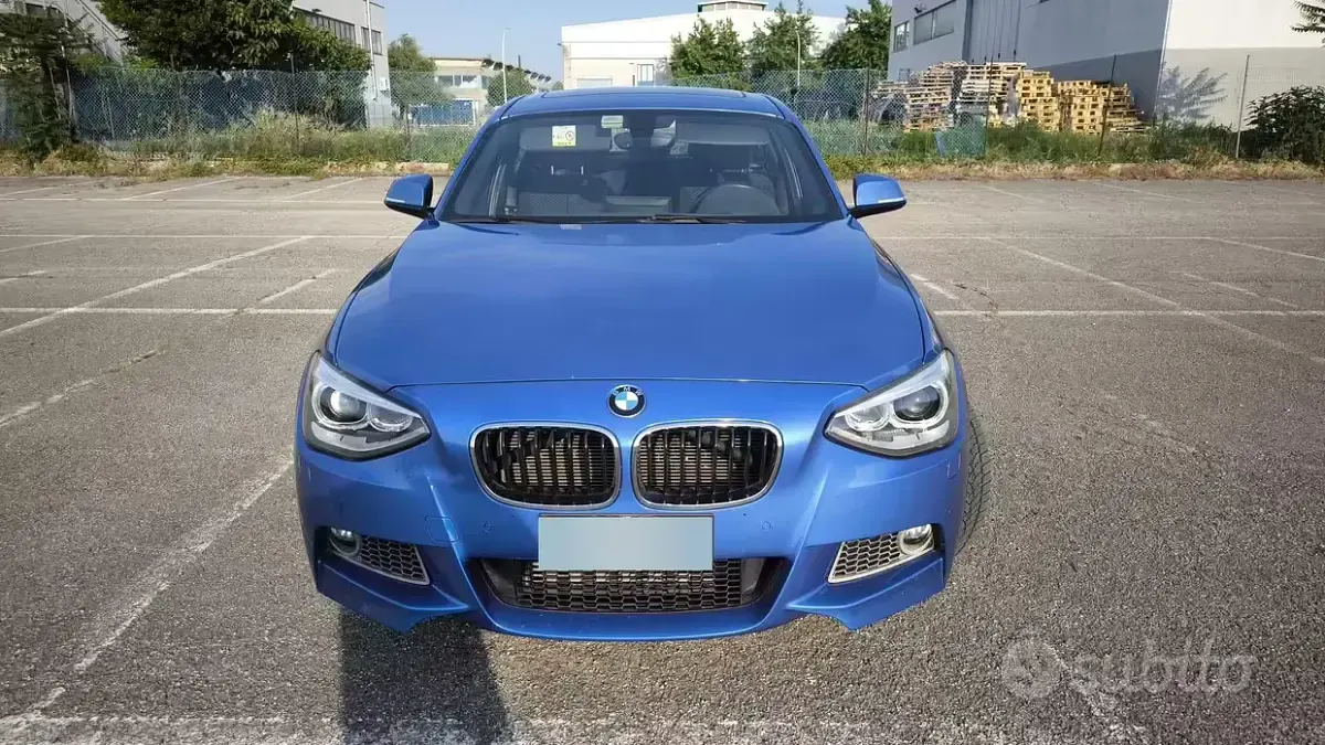 Usata BMW 118 M Sport 143 CV (105 kW) 2013 Bluazzurro Utilitaria