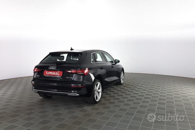 Usata Audi A3 Advanced 116 CV (85 kW) 2021 Nero Berlina