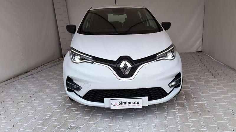 Usata Renault Zoe Life 80 kW (109 CV) 2021 Bianco Utilitaria