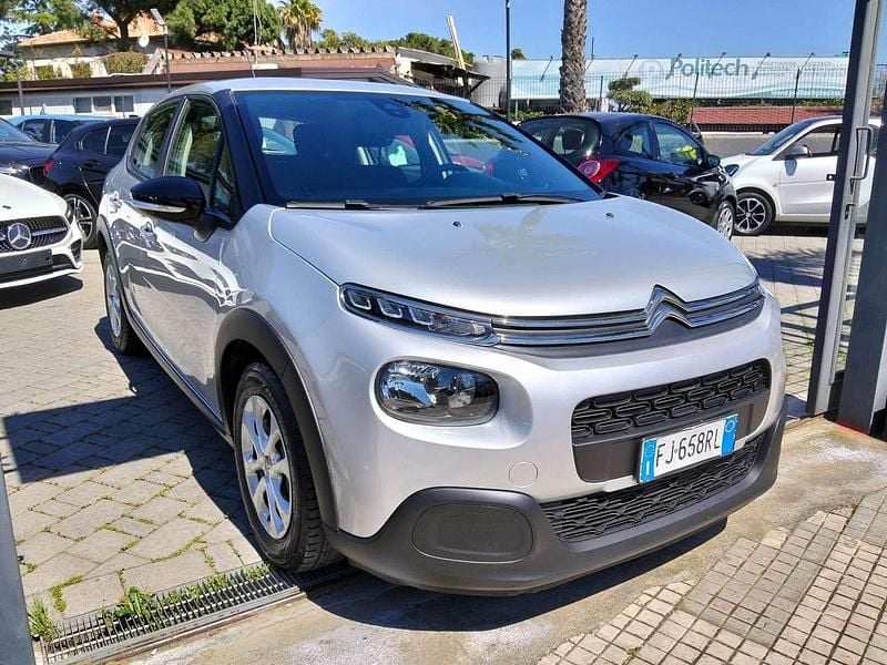 Usata Citroën C3 Feel 75 CV (55 kW) 2017 Argento Berlina