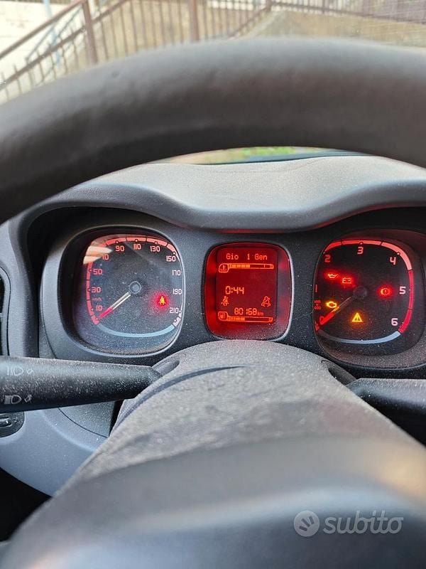 Usata Fiat Panda 75 CV (55 kW) 2016 Bianco Utilitaria