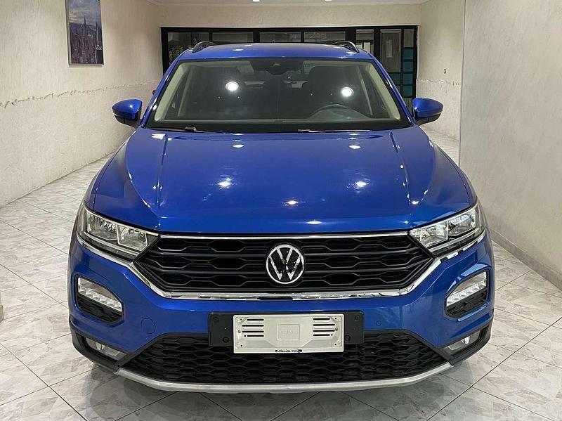 Blu/azzurro Usata 2021 VW T-Roc Advance SUV | 17.990 € (Ottimo prezzo) - Immagine 1/4