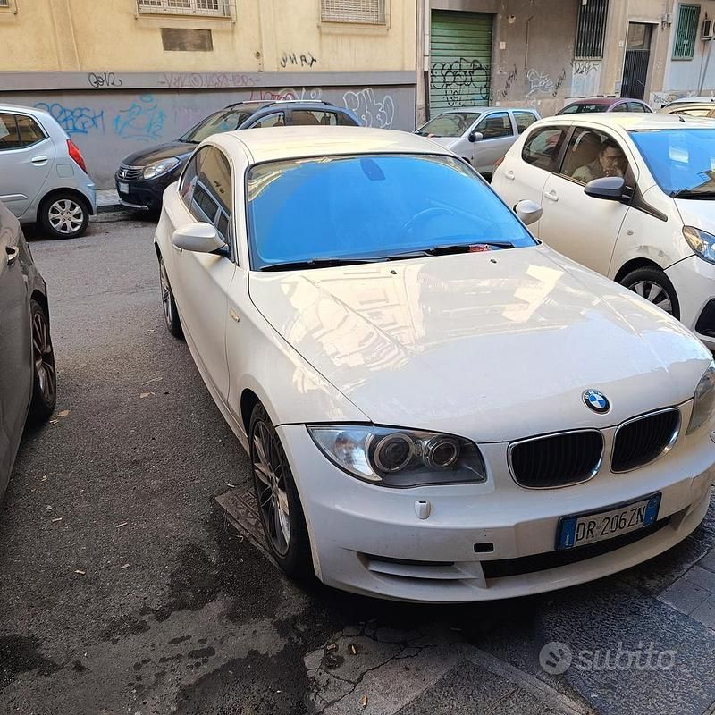 Usata BMW 123 Coupé Efficient Dynamics 2008 Bianco Coupé