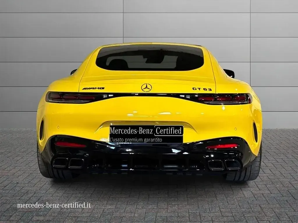 Usata Mercedes AMG GT 63 Premium Plus 585 CV (430 kW) 2024 Giallo sole Coupé