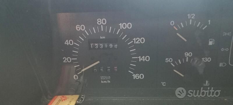 Usata Fiat Panda 1990 Rosso Utilitaria