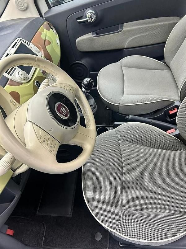 Usata Fiat 500 69 CV (50 kW) 2009 Bianco Utilitaria