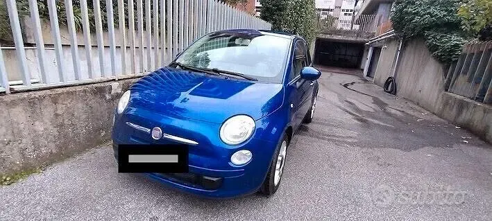 Usata Fiat 500 Sport 69 CV (50 kW) 2010 Blu Berlina