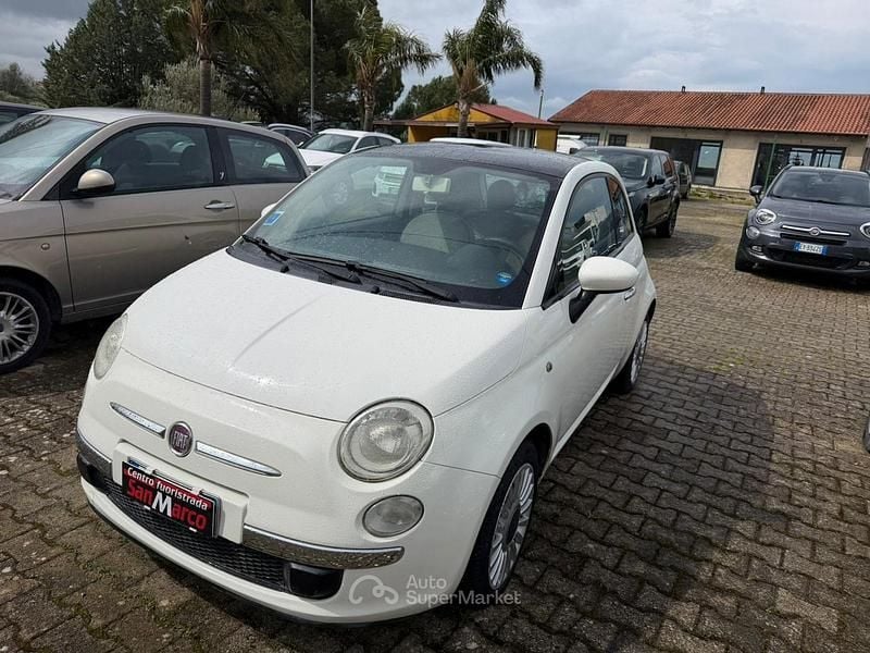 Usata Fiat 500 Lounge 69 CV (50 kW) 2008 Bianco Berlina