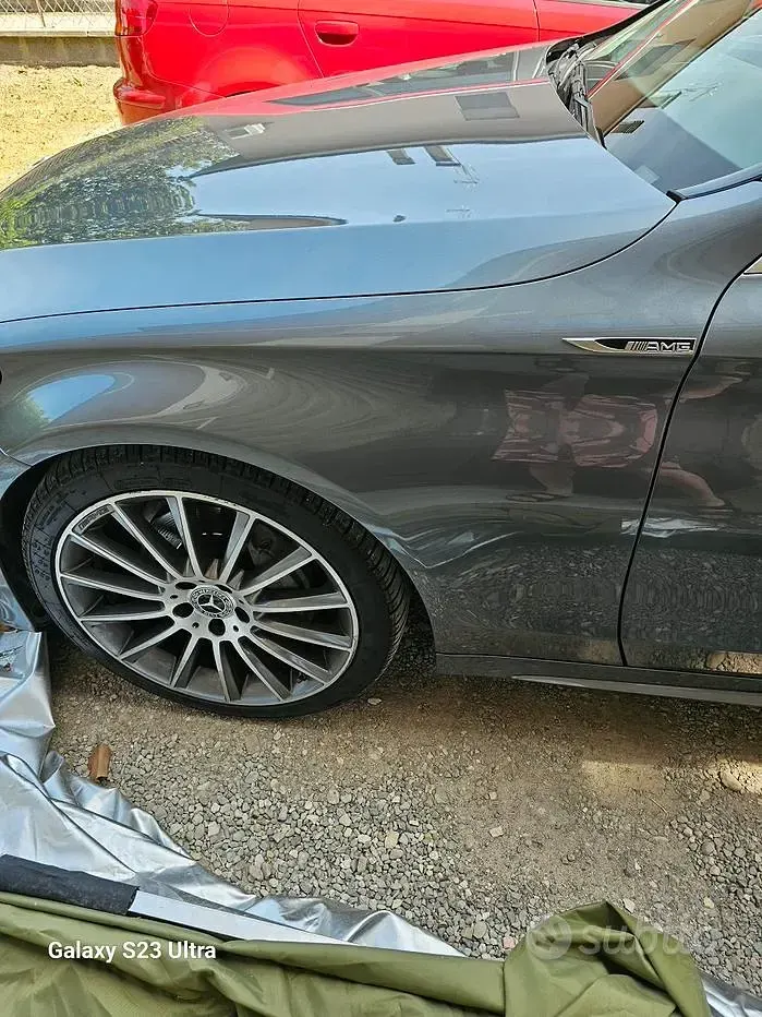 Usata Mercedes C220 Premium 170 CV (125 kW) 2017 Grigio Station wagon