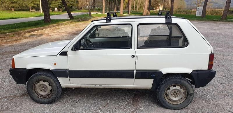 Usata Fiat Panda 4x4 54 CV (39 kW) 2001 Bianco Utilitaria