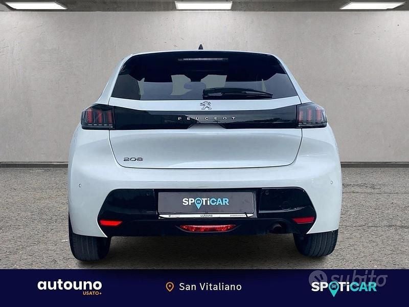 Usata Peugeot 208 Allure 101 CV (74 kW) 2021 Bianco Utilitaria