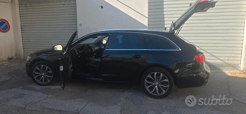 Usado Audi A6 177 CV (130 kW) 2014 Negro Familiar