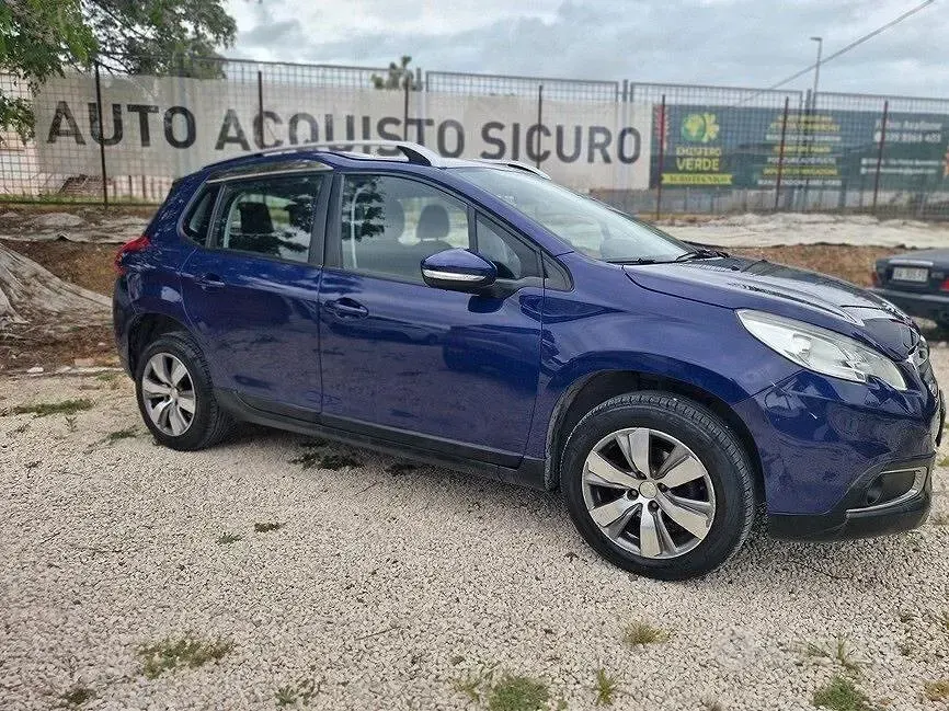 Usata Peugeot 2008 Active 92 CV (67 kW) 2014 Blu SUV