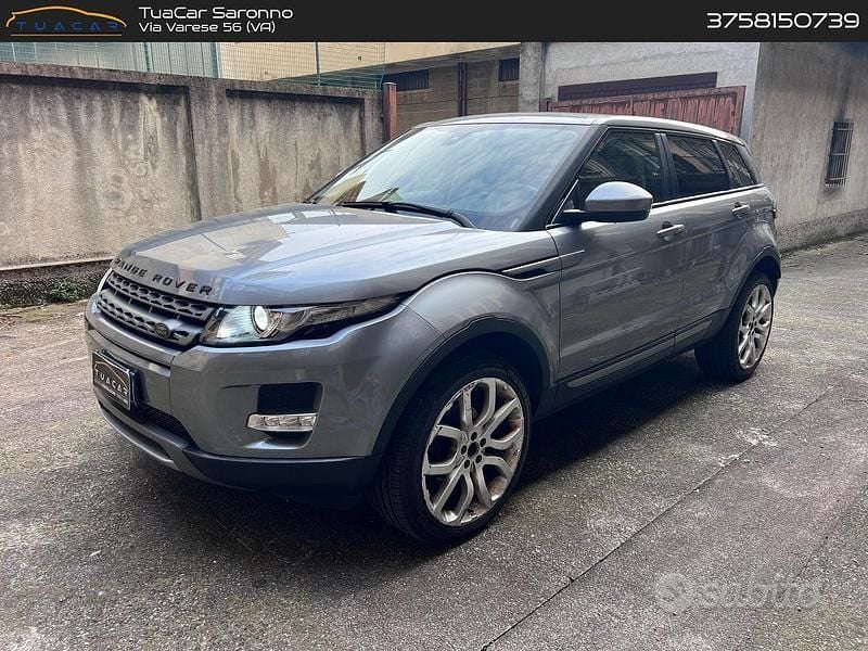 Usata Land Rover Range Rover evoque 190 CV (139 kW) 2014 Grigio SUV