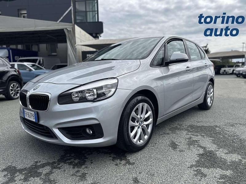 Usata BMW 218 Active Tourer Advantage 150 CV (110 kW) 2018 Grigio Monovolume