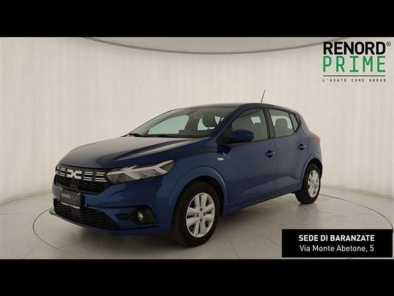 Blu scuro Usata 2023 Dacia Sandero Expression Berlina | 11.900 € (Buon prezzo) - Immagine 1/3