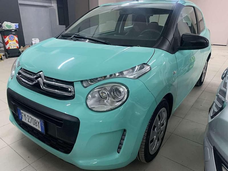 Usata Citroën C1 Shine 72 CV (52 kW) 2019 Verde Utilitaria