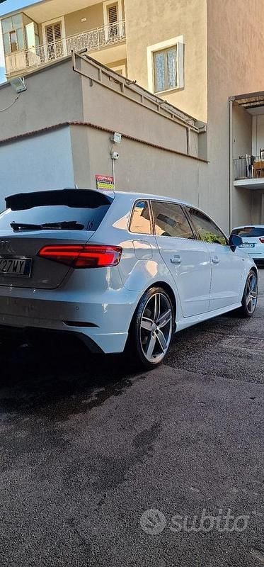 Usata Audi A3 2019 Bianco Berlina