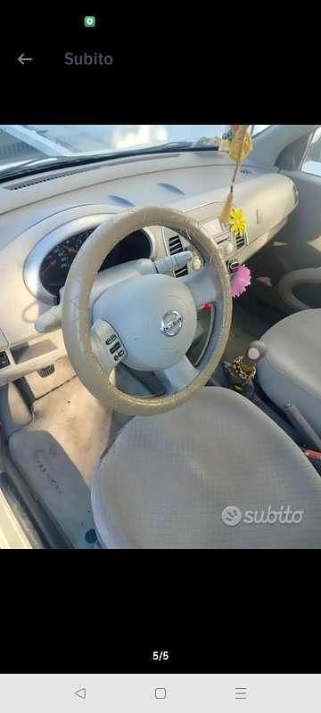 Occasion Nissan Micra Acenta 65 PK (47 kW) 2005 Geel Sedan