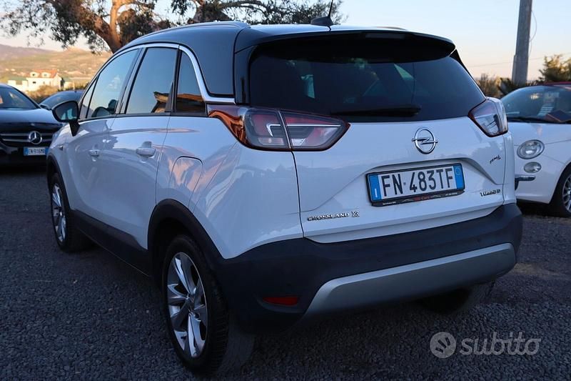 Usata Opel Crossland X Ultimate 120 CV (88 kW) 2018 Bianco SUV