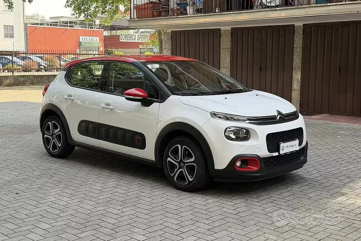Usata Citroën C3 PureTech 82 CV (60 kW) 2017 Bianco Utilitaria