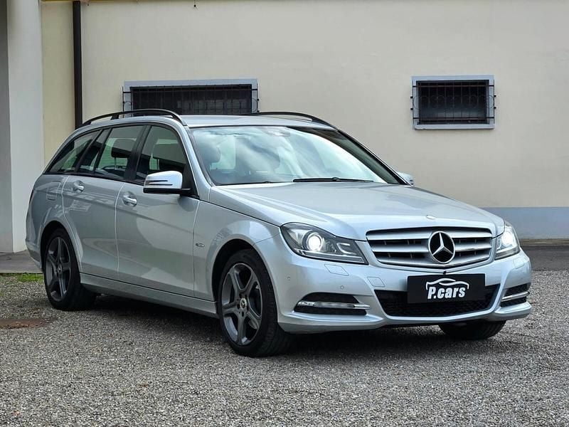 Usata Mercedes C200 Avantgarde 136 CV (100 kW) 2012 Argento Station wagon