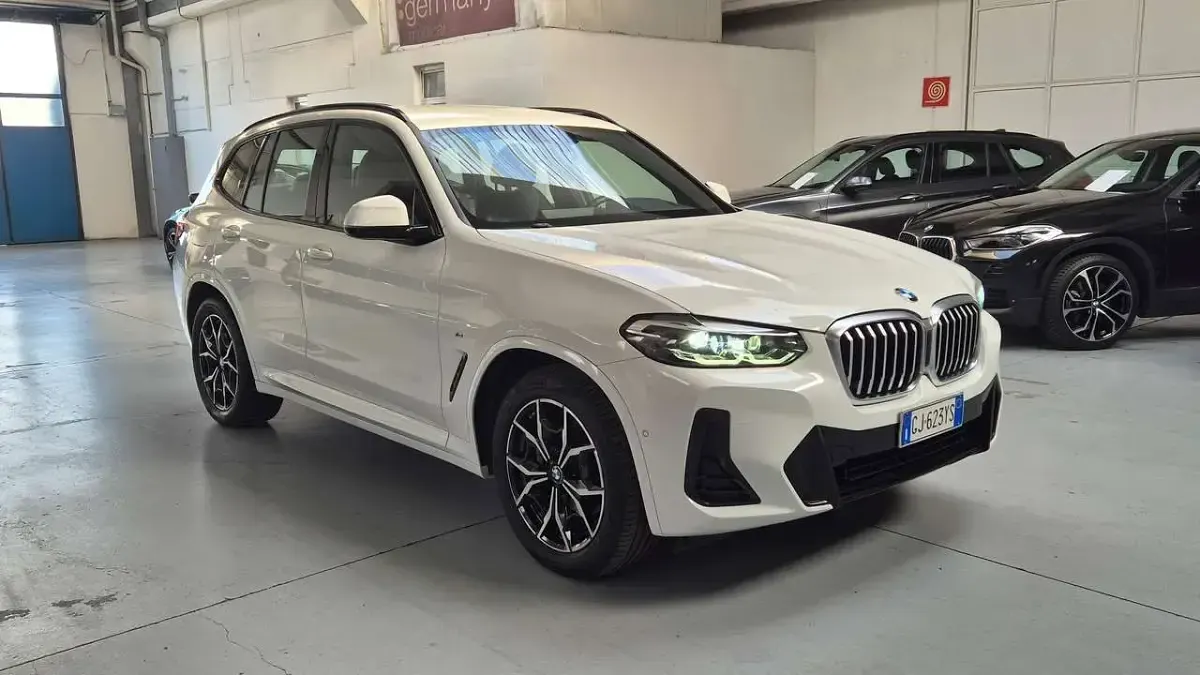 Usata BMW X3 M Sport 190 CV (139 kW) 2022 Bianco SUV
