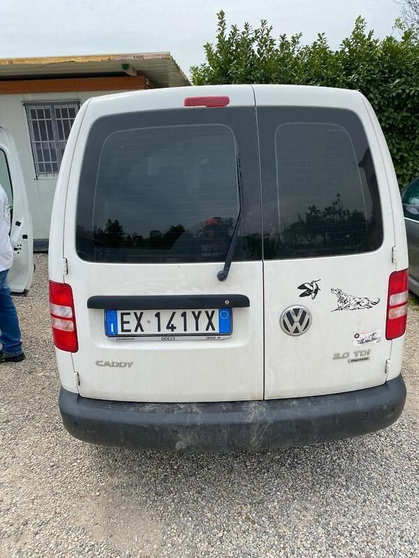 Usata VW Caddy 140 CV (102 kW) 2015 Bianco Monovolume