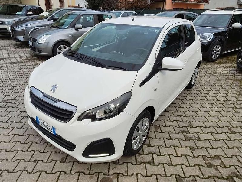 Usata Peugeot 108 Allure 69 CV (50 kW) 2015 Bianco Utilitaria