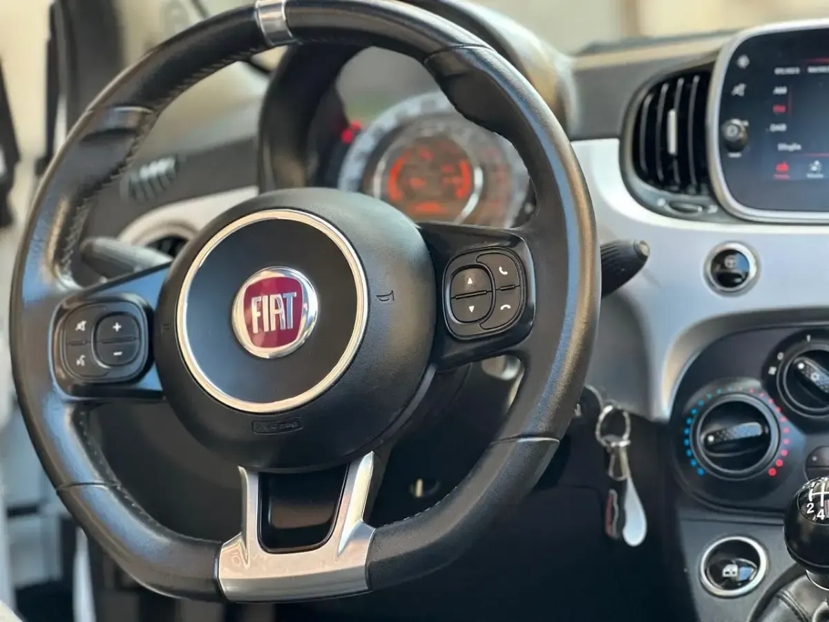 Usata Fiat 500C Connect 69 CV (50 kW) 2021 Bianco Cabrio