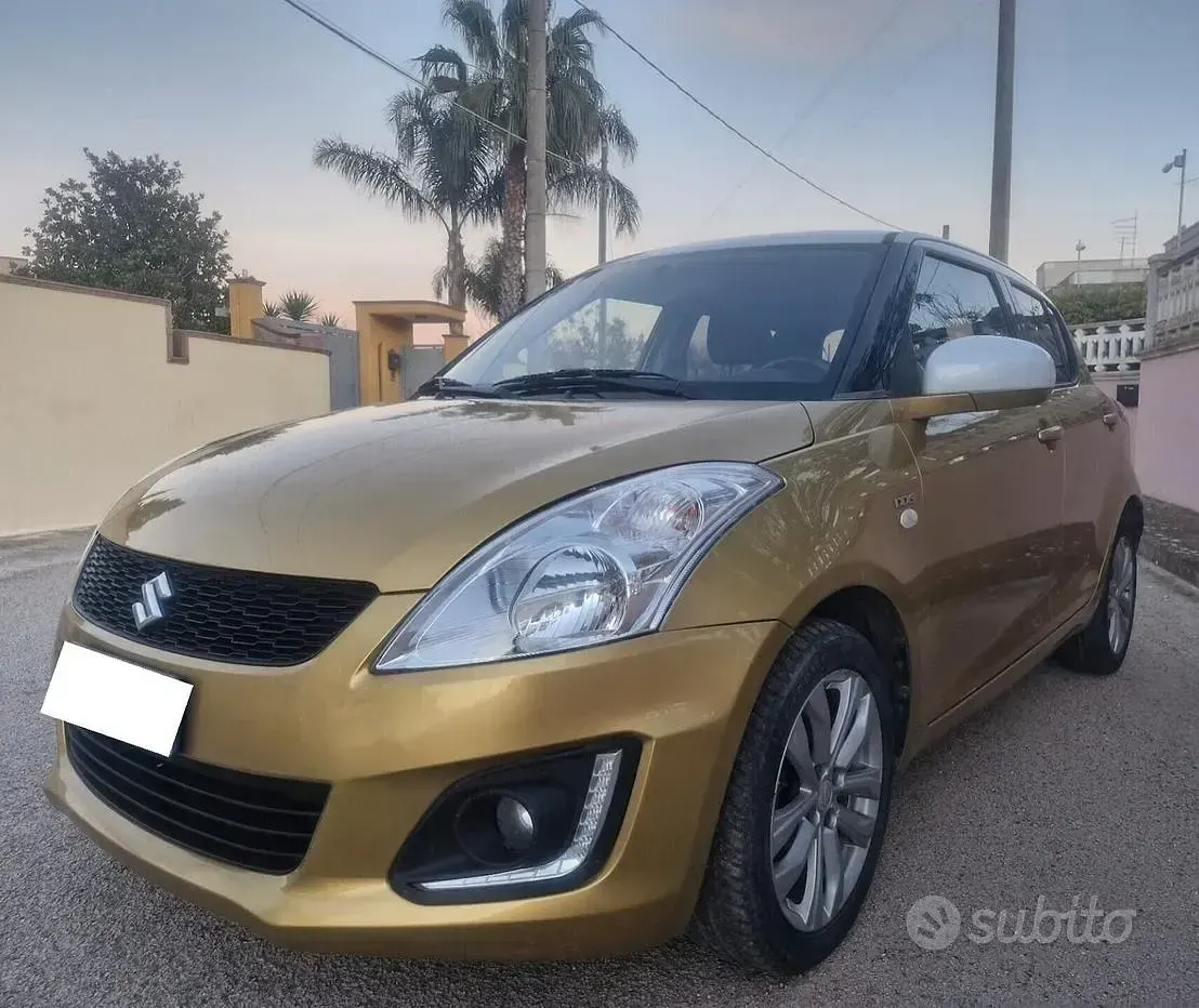 Usata Suzuki Swift Cool 75 CV (55 kW) 2016 Giallo Utilitaria
