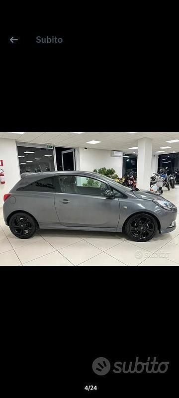 Usata Opel Corsa 2015 Grigio Coupé