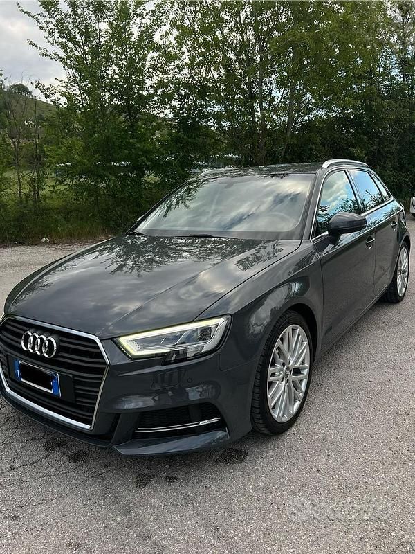 Usata Audi A3 Sport 2018 Grigio Berlina