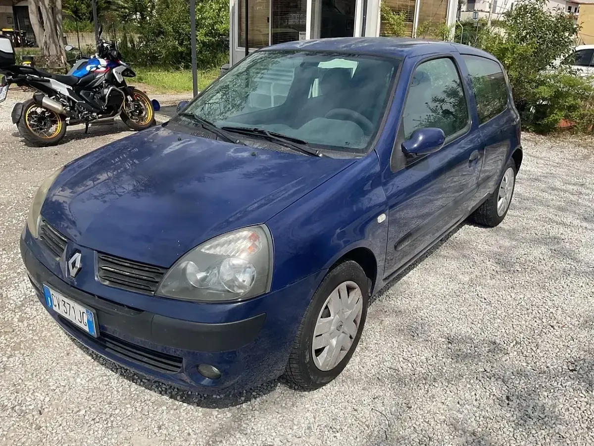 Gebraucht Renault Clio II Authentique 65 PS (47 kW) 2004 Blau Limousine