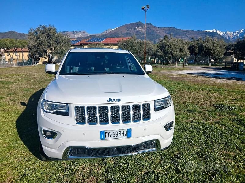 Usata Jeep Grand Cherokee Overland 250 CV (183 kW) 2016 Bianco SUV