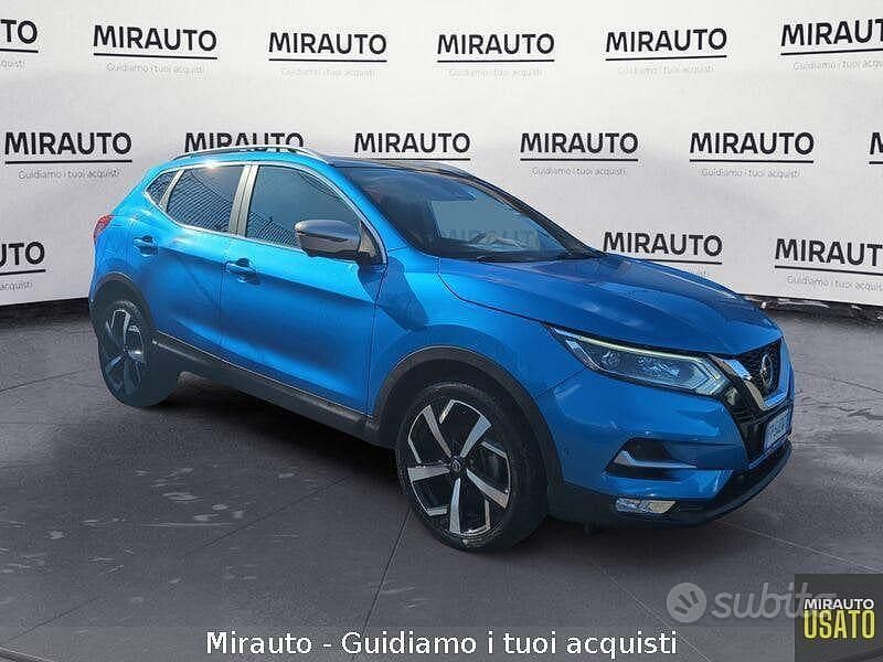 Usata Nissan Qashqai Tekna+ 131 CV (96 kW) 2018 Blu SUV