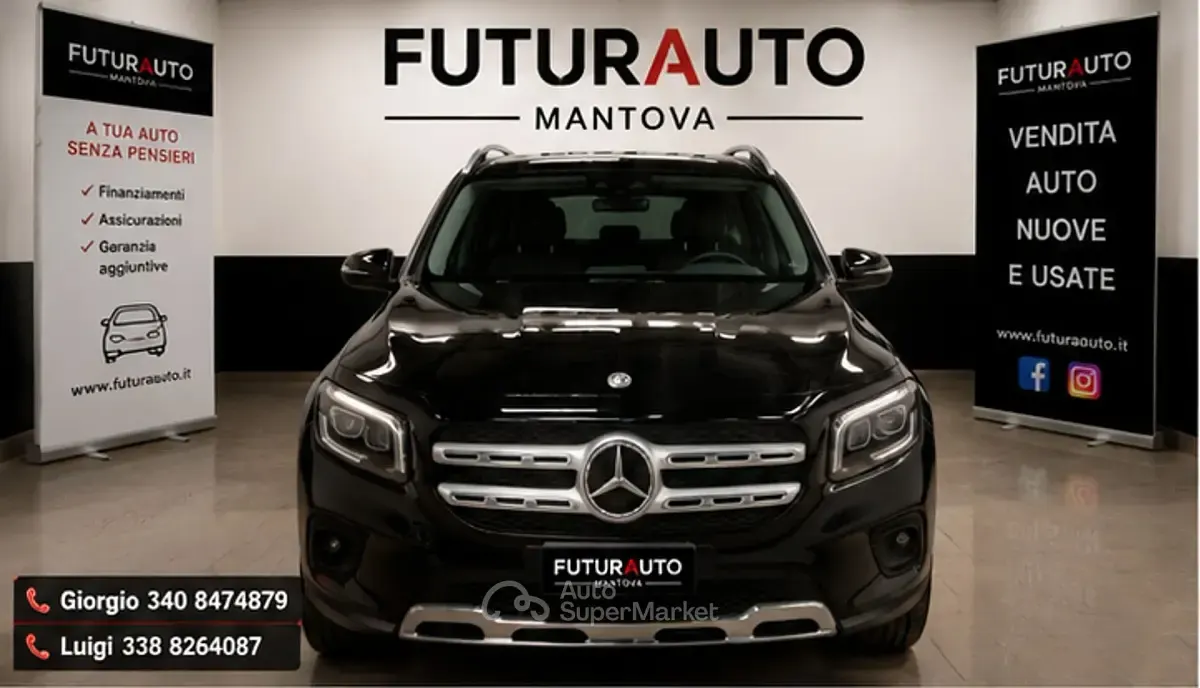 Usata Mercedes GLB180 116 CV (85 kW) 2023 Nero SUV