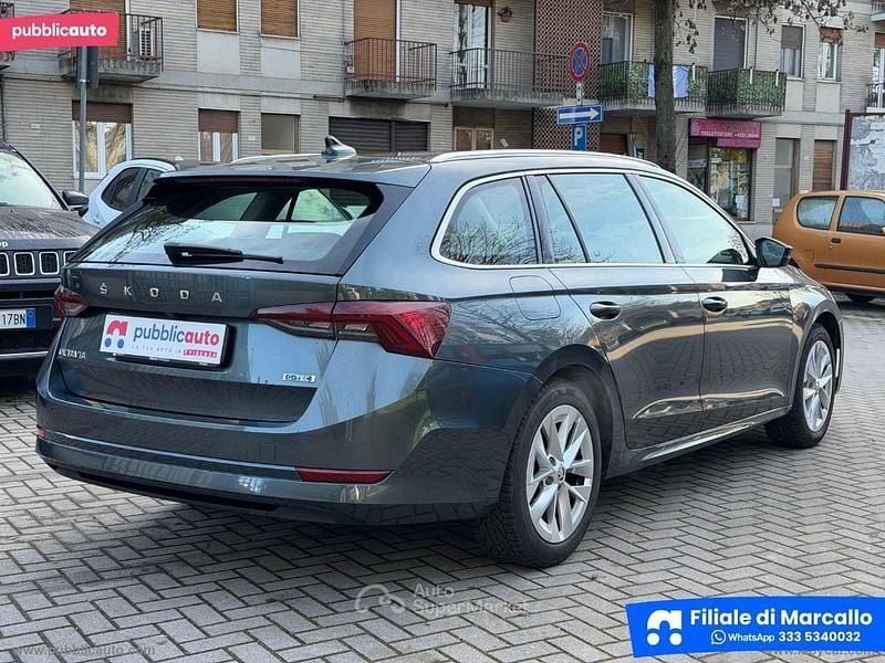 Usata Skoda Octavia G-TEC Style 131 CV (96 kW) 2021 Grigio Station wagon