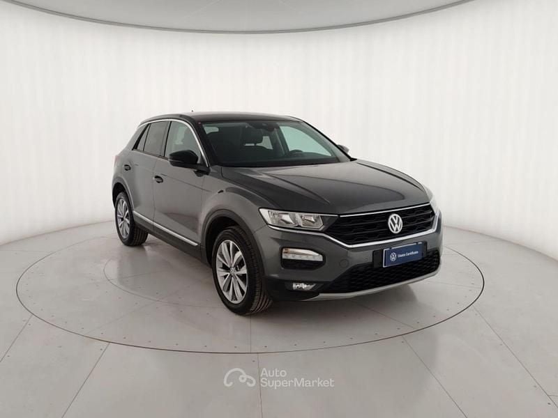 Usata VW T-Roc Style 116 CV (85 kW) 2020 Grigio metallizzato SUV