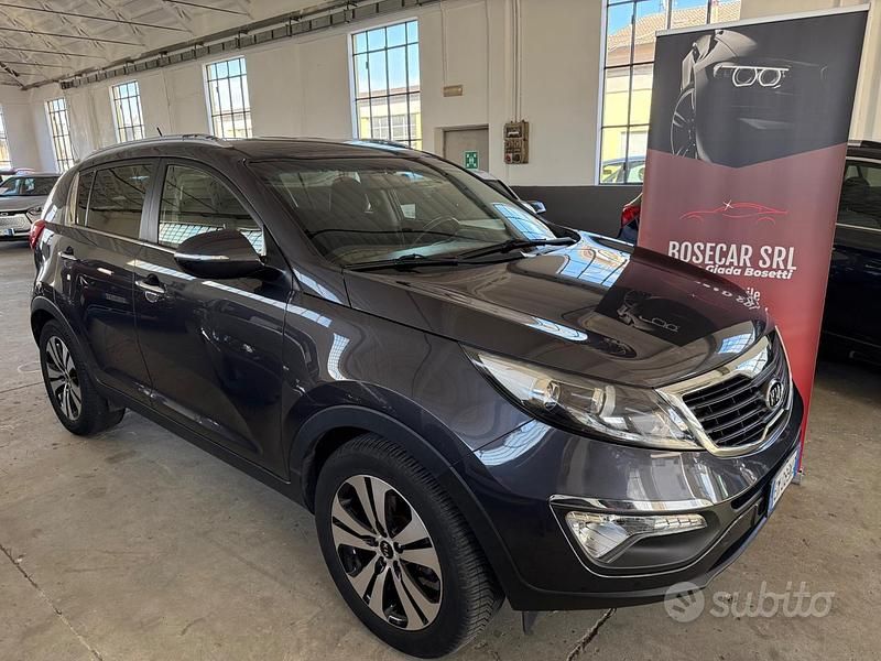 Usata Kia Sportage Active 116 CV (85 kW) 2012 Grigio SUV