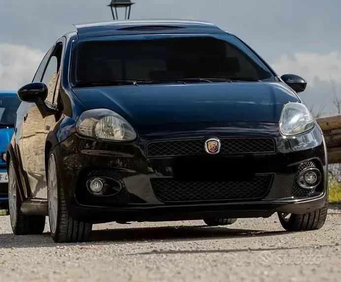 Usata Abarth Grande Punto 155 CV (114 kW) 2008 Nero Utilitaria