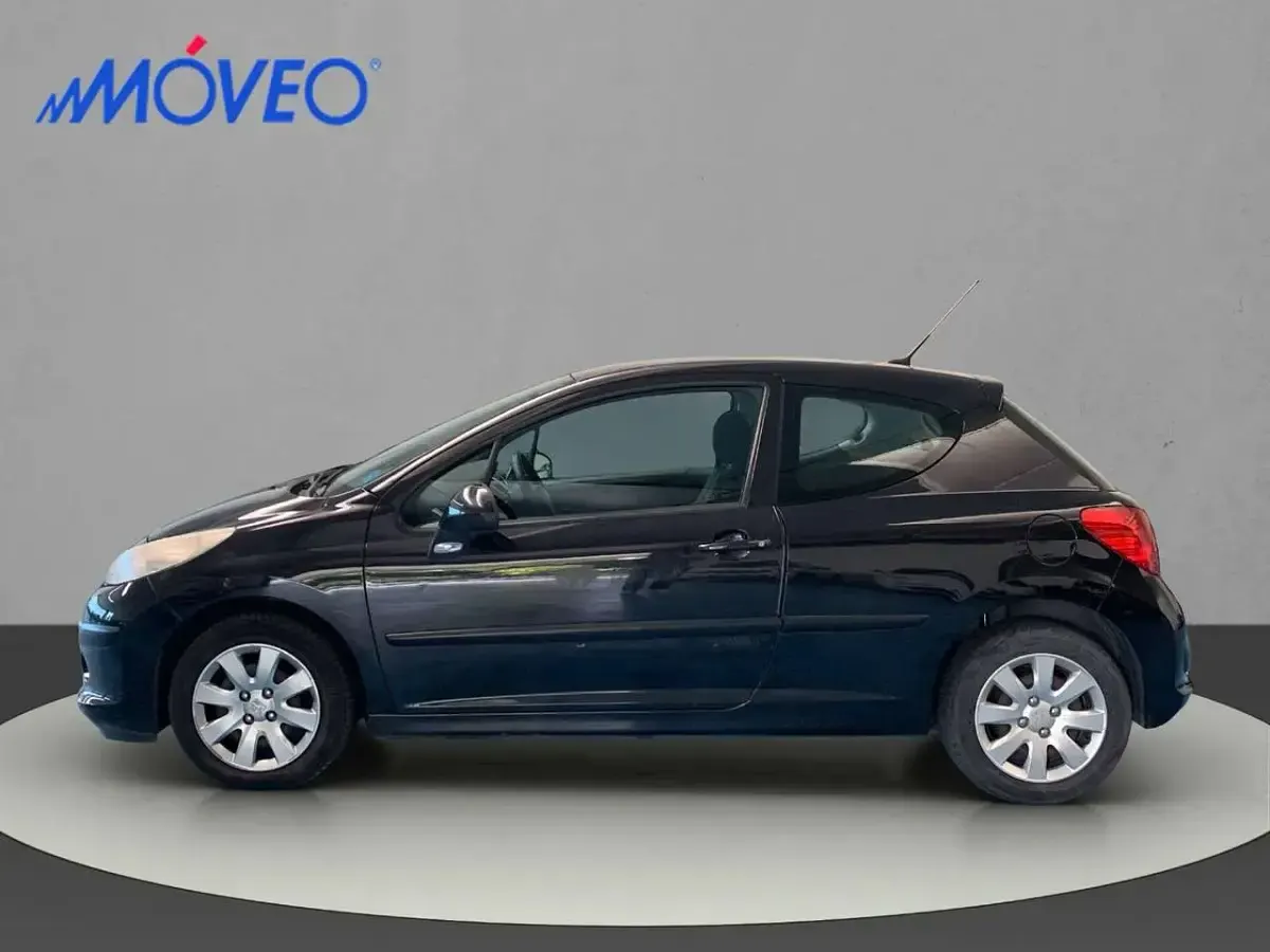 Usata Peugeot 207 88 CV (64 kW) 2008 Nero Berlina