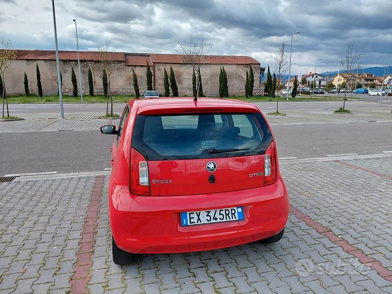 Usata Skoda Citigo 60 CV (44 kW) 2015 Rosso Utilitaria