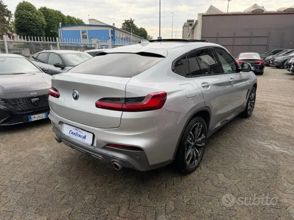 Usata BMW X4 M Sport 249 CV (183 kW) 2021 Grigio SUV
