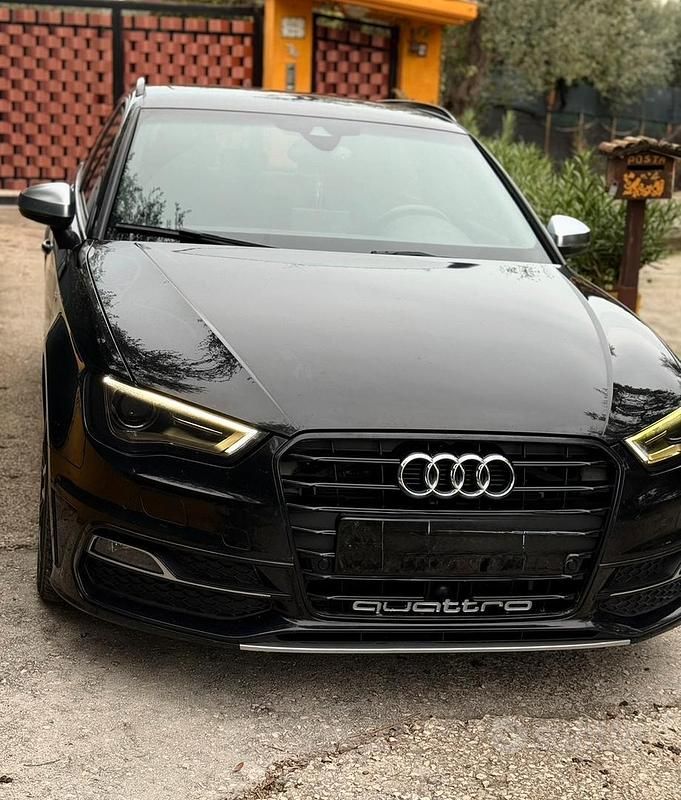 Usata Audi A3 Ambiente 163 CV (119 kW) 2015 Nero Berlina