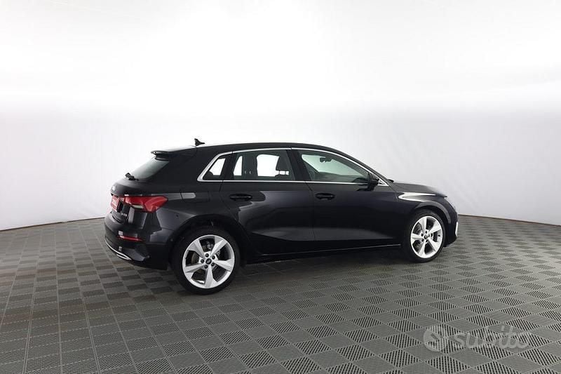 Usata Audi A3 Advanced 116 CV (85 kW) 2021 Nero midnight Berlina