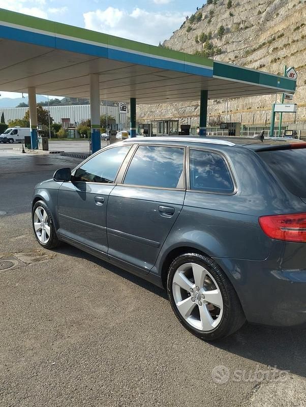 Usata Audi A3 140 CV (102 kW) 2009 Grigio Berlina